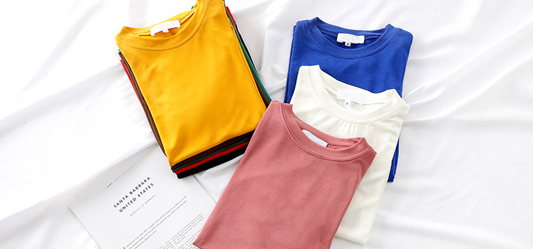 平顶山夏季T恤衫定做要选对材质